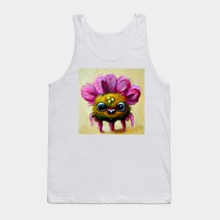 Cute flower monster Tank Top